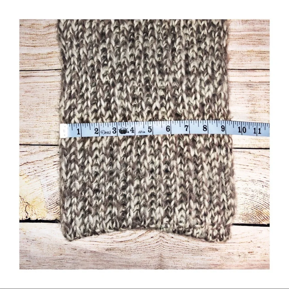 Francescas Brown and Cream infinity scarf